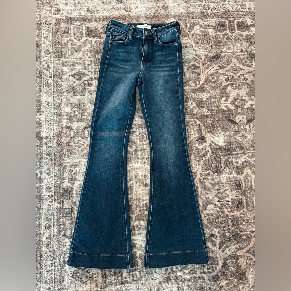 KanCan Dark Blue Flare Jeans